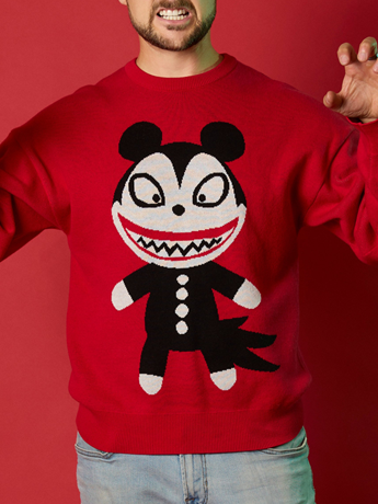 The Nightmare Before Christmas Scary Teddy Knit Sweater