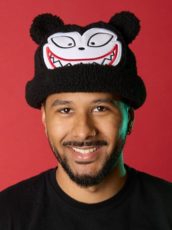 The Nightmare Before Christmas Scary Teddy Sherpa Beanie