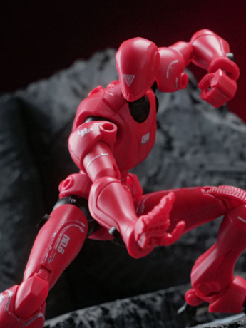 Clone No. 8 (Red Ver.) 1/12 Scale Model Kit