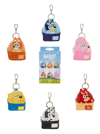 Bluey Random Mini Backpack Keychain Charm