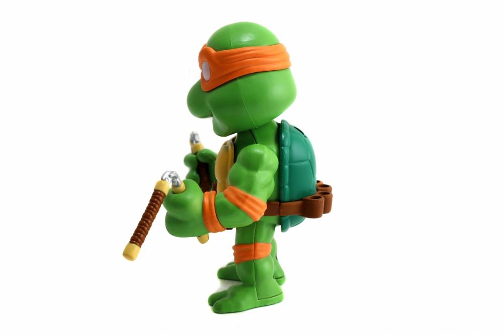 Teenage Mutant Ninja Turtles Metals Die Cast 4" Donatello & Michelangelo Figure Two Pack Gallery Image 8