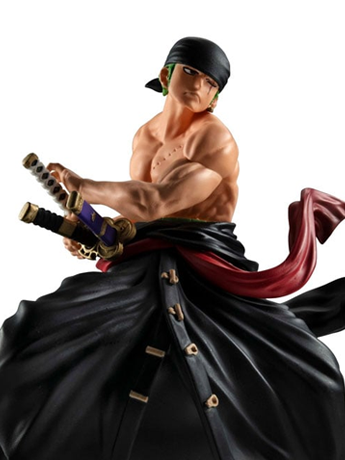 One Piece Wallstar Roronoa Zoro Figure