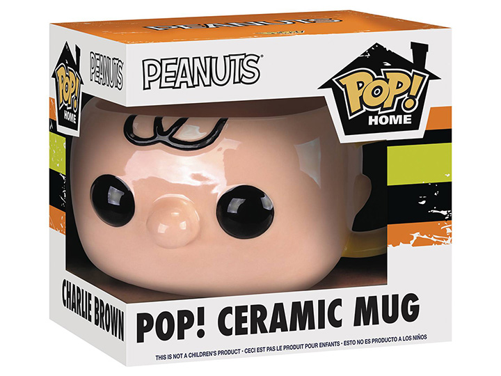 Pop! Home: Peanuts 12oz. Ceramic Mug - Charlie Brown Gallery Image 2