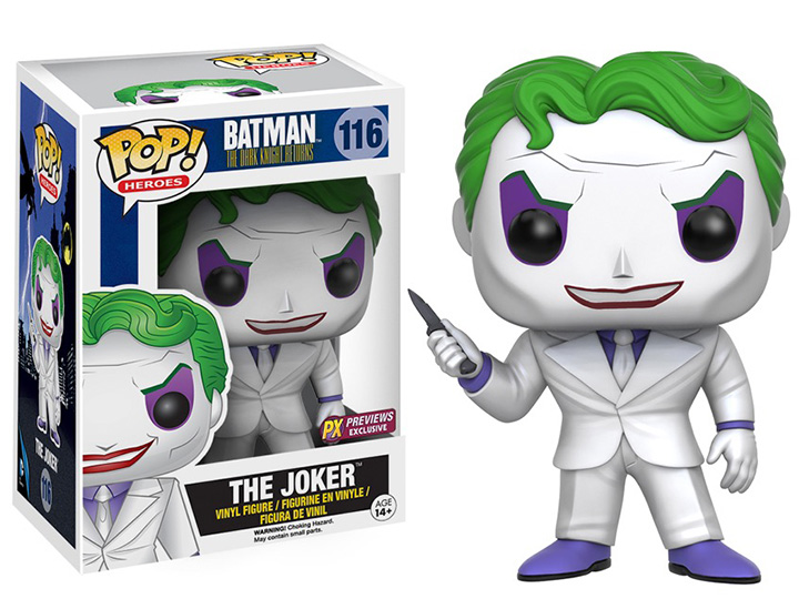 Pop! DC Heroes: The Dark Knight Returns - Joker PX Previews Exclusive Gallery Image 1