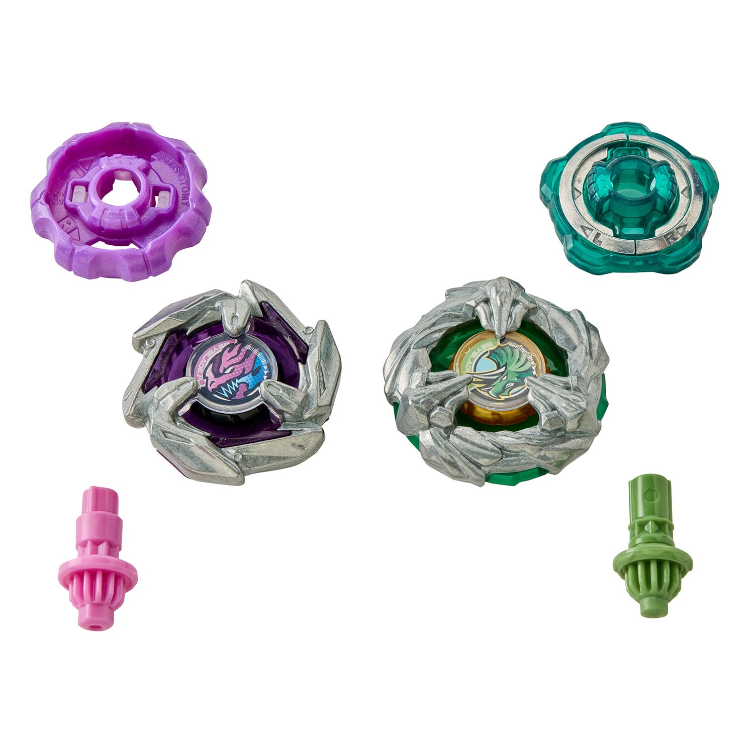 Beyblade X Brace Triceratops M-85BS BX & Dagger Dran 7-55K Dual