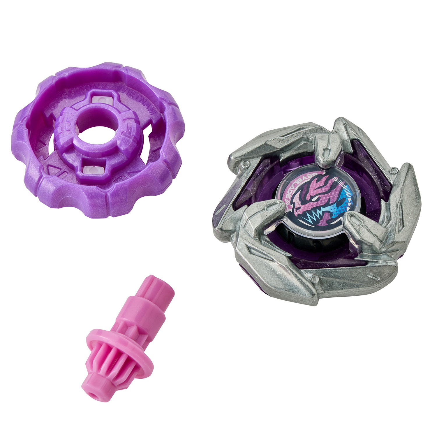 Beyblade X Brace Triceratops M-85BS BX & Dagger Dran 7-55K Dual