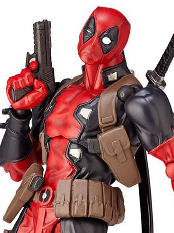Marvel Amazing Yamaguchi Revoltech No.001 Deadpool Action Figure Gallery Image 2