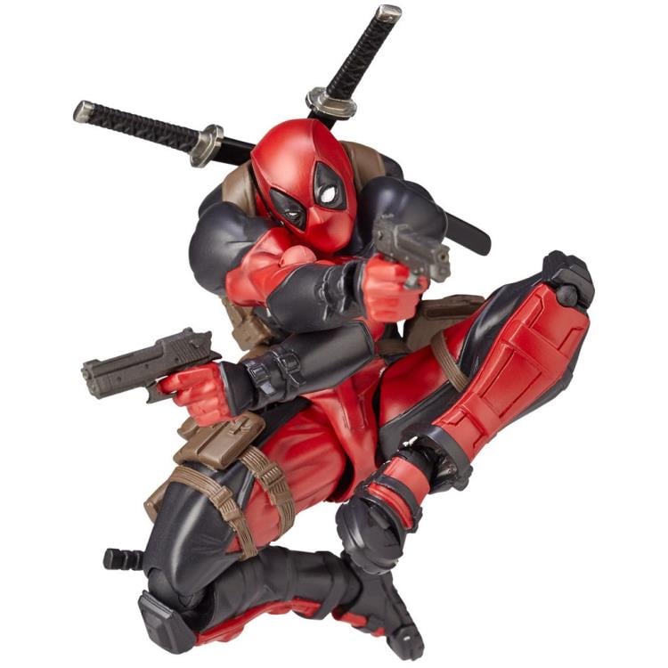 Marvel Amazing Yamaguchi Revoltech No.001 Deadpool Action Figure Gallery Image 9