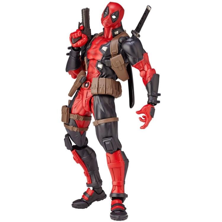 Marvel Amazing Yamaguchi Revoltech No.001 Deadpool Action Figure Gallery Image 5