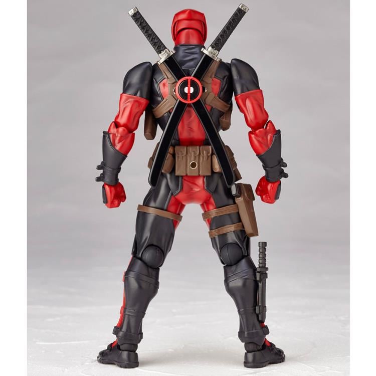 Marvel Amazing Yamaguchi Revoltech No.001 Deadpool Action Figure Gallery Image 4