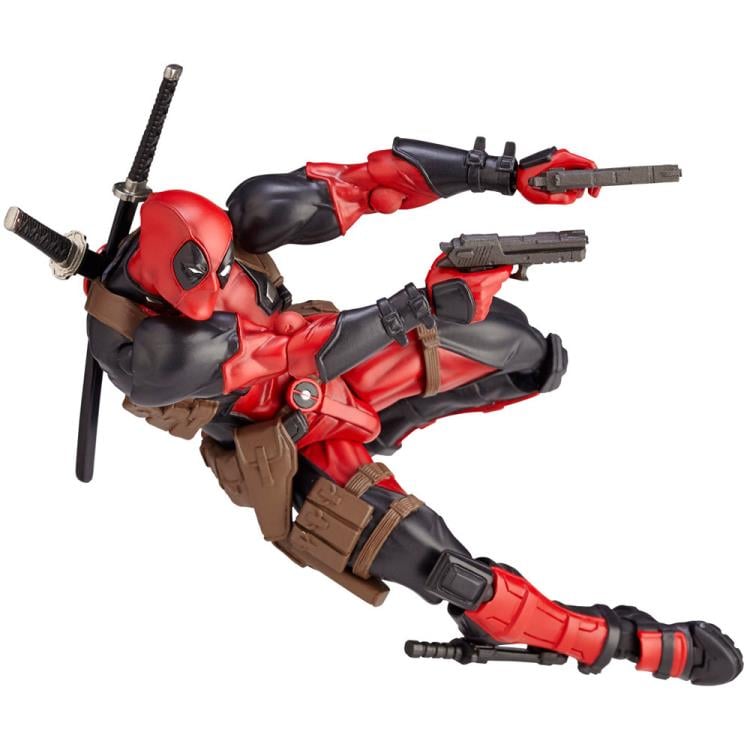 Marvel Amazing Yamaguchi Revoltech No.001 Deadpool Action Figure Gallery Image 7