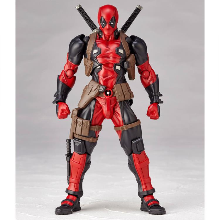 Marvel Amazing Yamaguchi Revoltech No.001 Deadpool Action Figure Gallery Image 3
