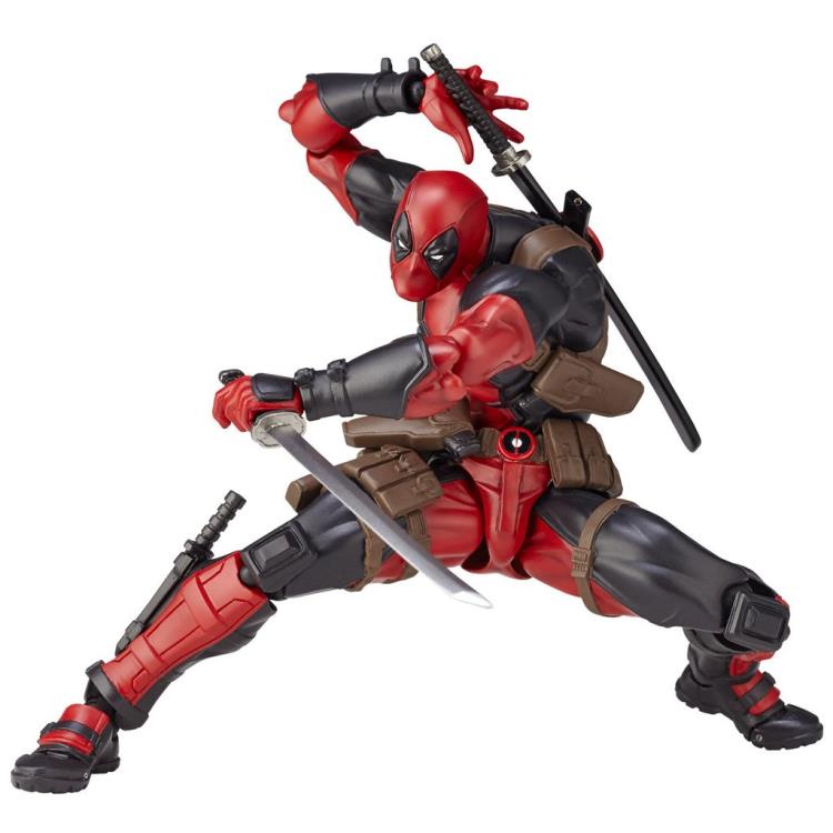 Marvel Amazing Yamaguchi Revoltech No.001 Deadpool Action Figure Gallery Image 8