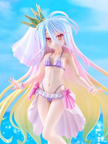No Game No Life Tenitol Tall Shiro (Swimwear Dress Ver.) Figure