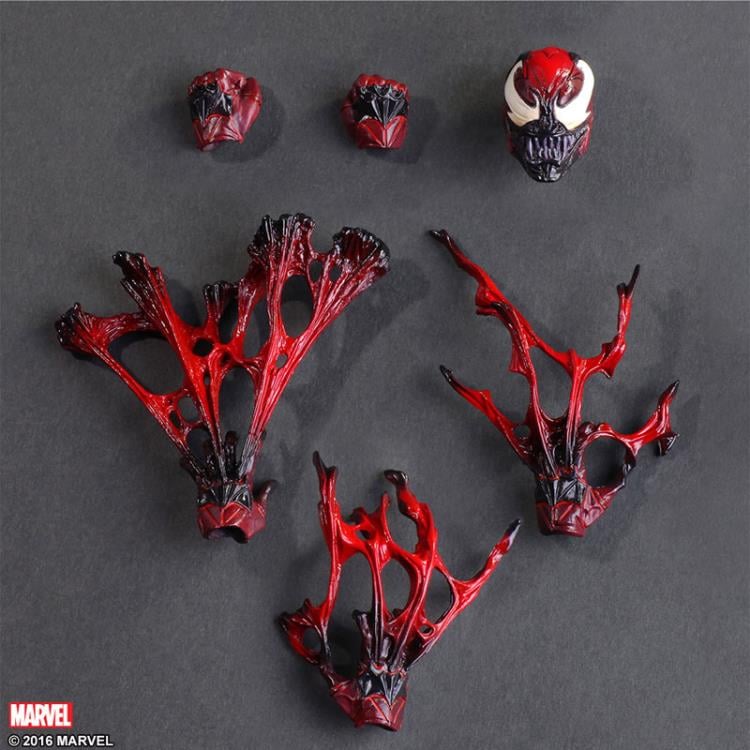Play Arts Kai Carnage | Red Venom Action Figure