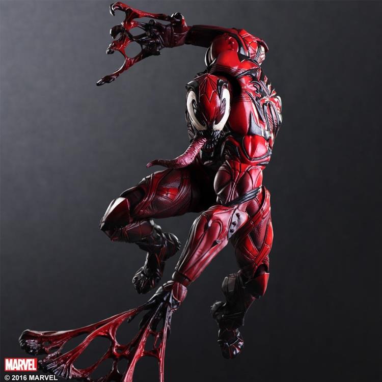 Play Arts Kai Carnage | Red Venom Action Figure
