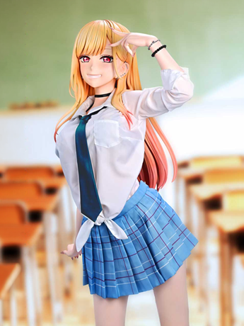 My Dress-Up Darling Life Scale Masterline Marin Kitagawa 1/1 Scale Statue