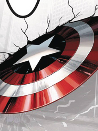 Marvel Comics Accordion Auto Sunshade - Captain America Gallery Image 2