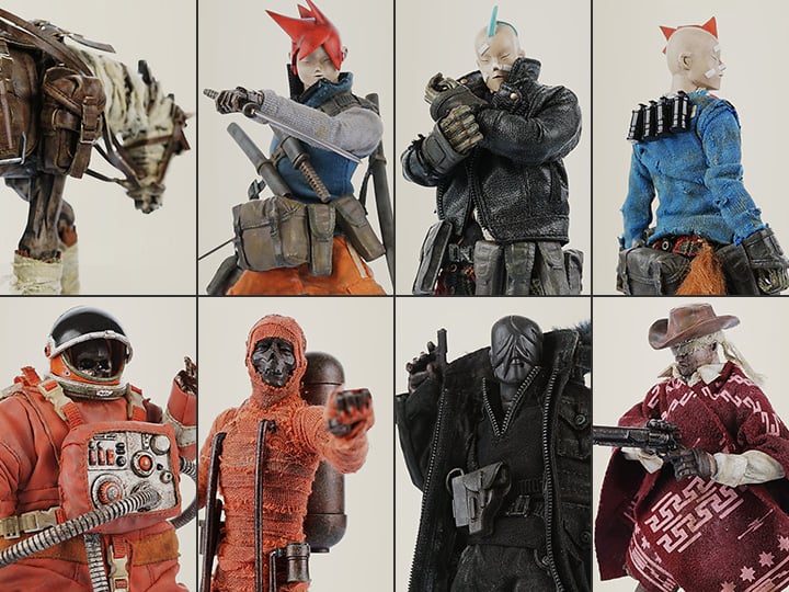 ThreeA UK TK 「Action PORTABLE」　1/12 Three A Action Portable UK TK Action Figure Wave 2 - We-R-Toys