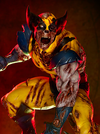 Marvel Zombies Wolverine Statue