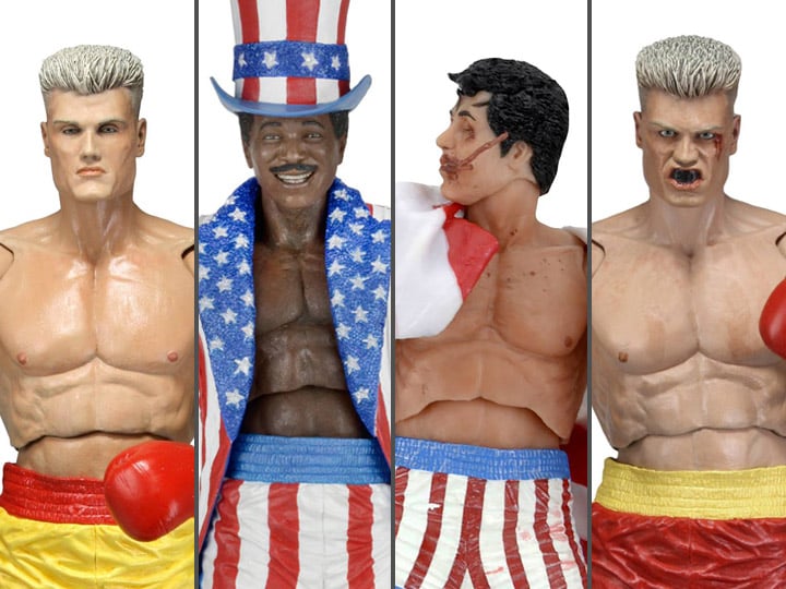 Rocky 40th Anniversary Series 02 Set of 4 Figures Gallery Image 1
