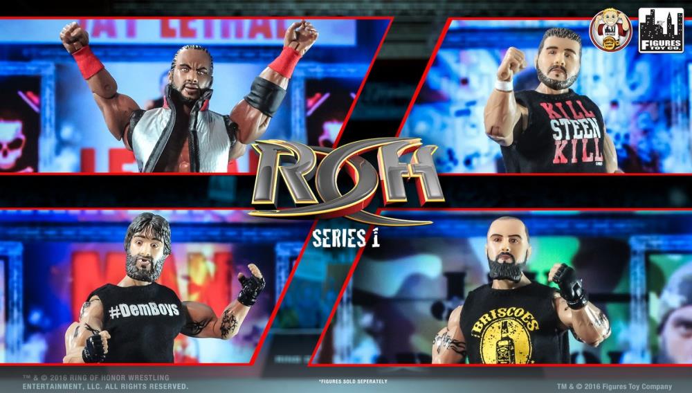 Ring of Honor 6" Action Figure - Set of 4 Gallery Image 9