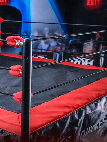 Ring of Honor Wrestling Ring With Michael Elgin