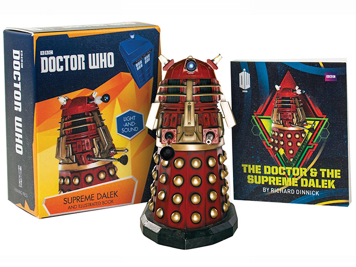 Doctor Who Supreme Dalek Figurine With Book Gallery Image 1