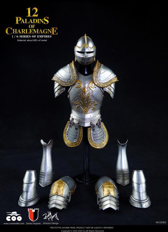 1/6 Scale Series of Empires Figure - 12 Paladins of Charlemagne Gallery Image 3