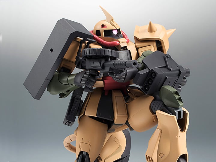 Gundam Robot Spirits MS-06D Zaku Desert Type (Ver. A.N.I.M.E.) Exclusive Gallery Image 1
