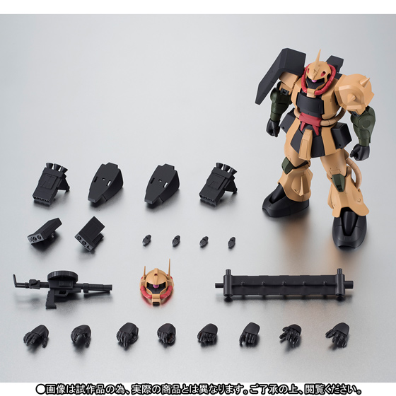 Gundam Robot Spirits MS-06D Zaku Desert Type (Ver. A.N.I.M.E.) Exclusive Gallery Image 2