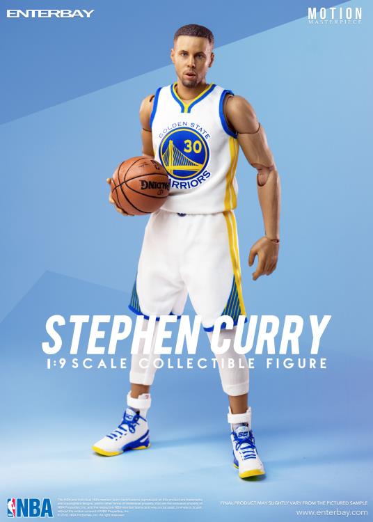 NBA Motion Masterpiece Collection Stephen Curry 1/9 Scale Figure