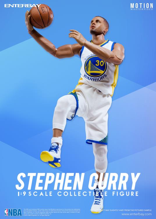NBA Motion Masterpiece Collection Stephen Curry 1/9 Scale Figure