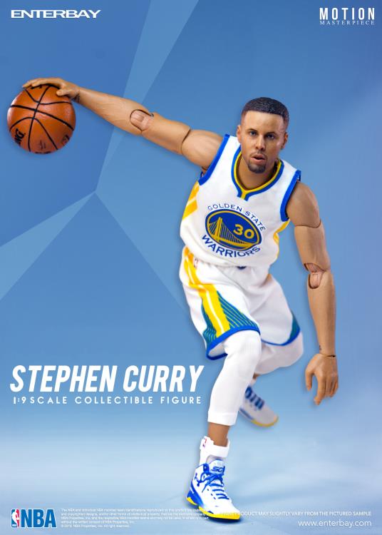 NBA Motion Masterpiece Collection Stephen Curry 1/9 Scale Figure