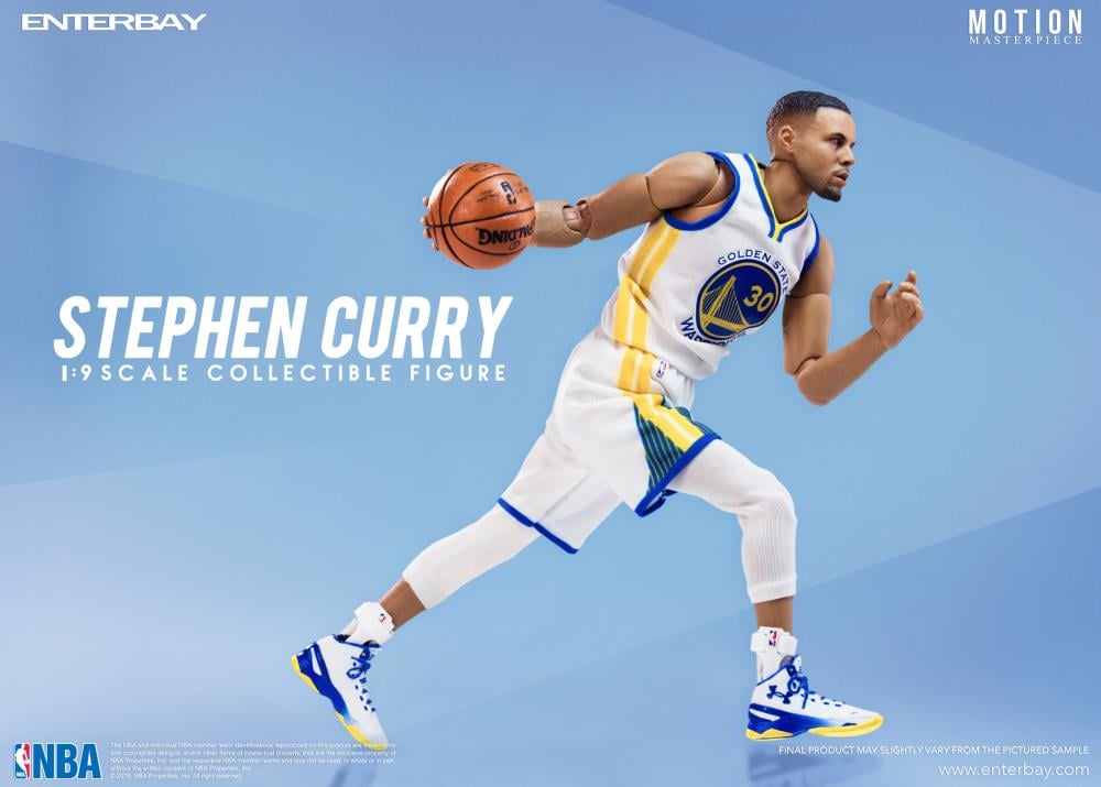 NBA curry エンターベイ　1/9 カリー NBA Motion Masterpiece Collection Stephen Curry 1/9 Scale Figure