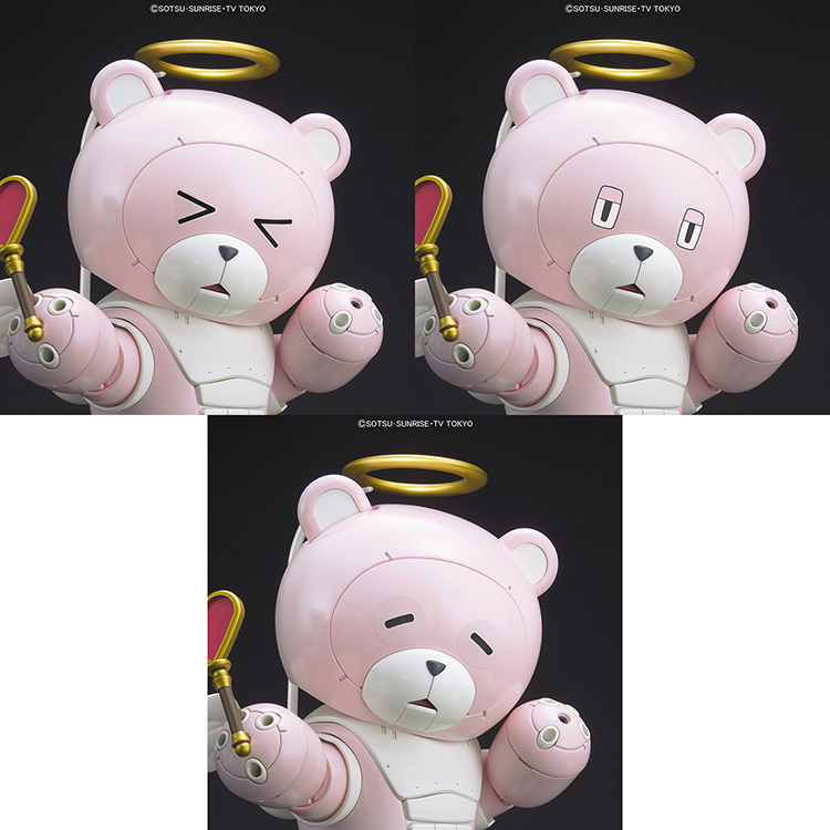 Gundam Build Fighters Try HGBF Beargguy P (Pretty) 1/144 Scale Model Kit Gallery Image 9