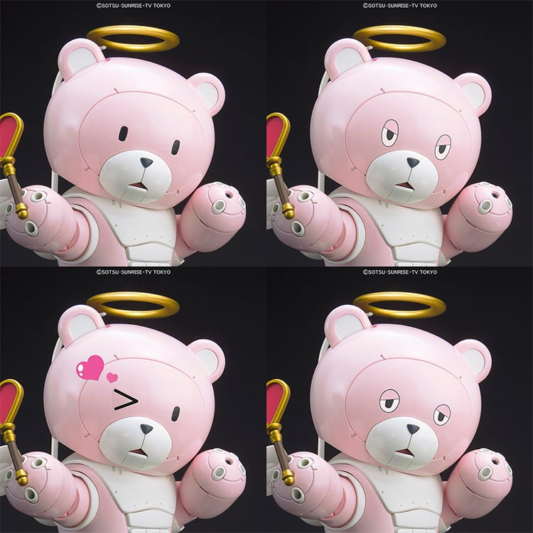 HGガンダムビルドファイターズベアgguy P(プリティ)＆(SAN) HGBF Beargguy P (Pretty) – Gundam Planet