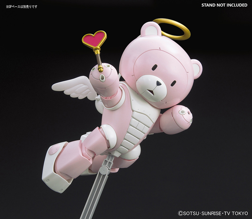 Gundam Build Fighters Try HGBF Beargguy P (Pretty) 1/144 Scale Model Kit Gallery Image 7