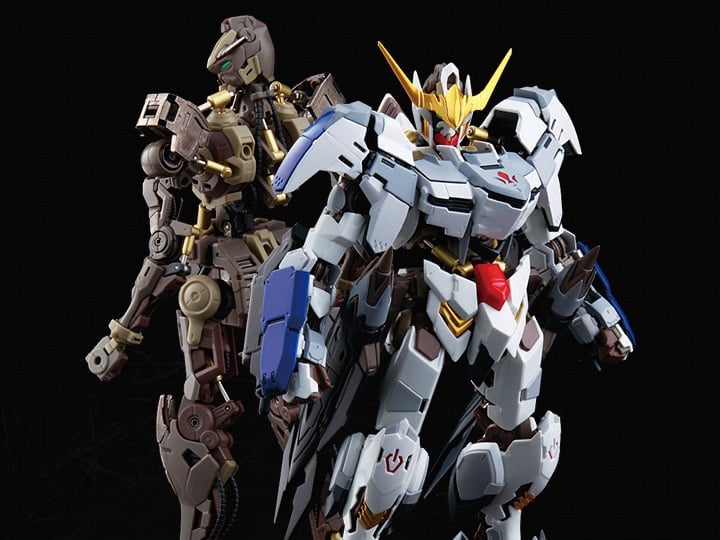 Mobile Suit Gundam: Iron-Blooded Orphans Hi-Resolution Gundam Barbatos (6th Form) Exclusive 1/100 Scale Model Kit Gallery Image 1