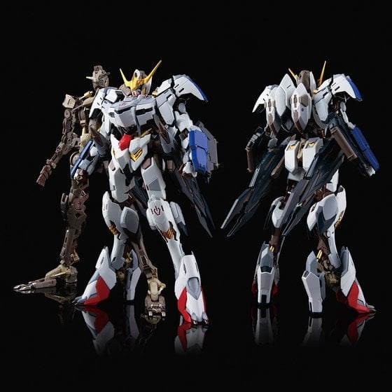 Mobile Suit Gundam: Iron-Blooded Orphans Hi-Resolution Gundam Barbatos (6th Form) Exclusive 1/100 Scale Model Kit Gallery Image 5