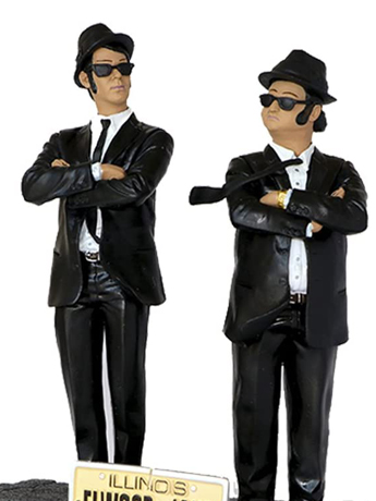 The Blues Brothers Movie Icons Jake & Elwood Blues Figurine Set Gallery Image 2