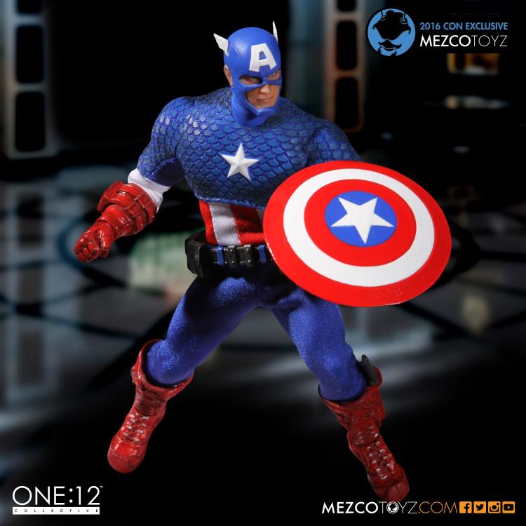 Marvel One:12 Collective Deluxe Captain America (Classic) SDCC