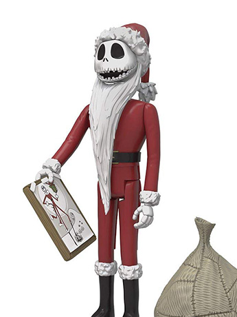 The Nightmare Before Christmas 3.75" ReAction Retro Action Figure - Santa Jack Gallery Image 2