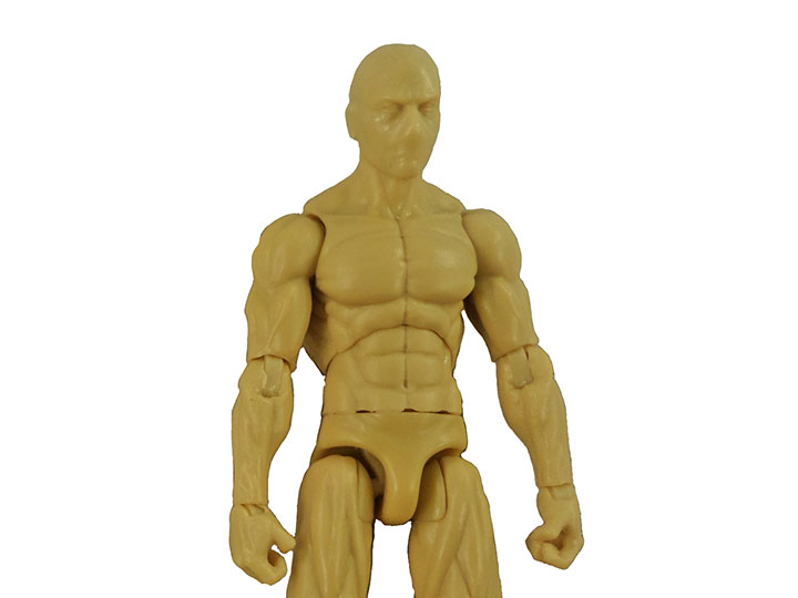 Vitruvian H.A.C.K.S. Male Figure Blank (Sunny Wheat) Gallery Image 1