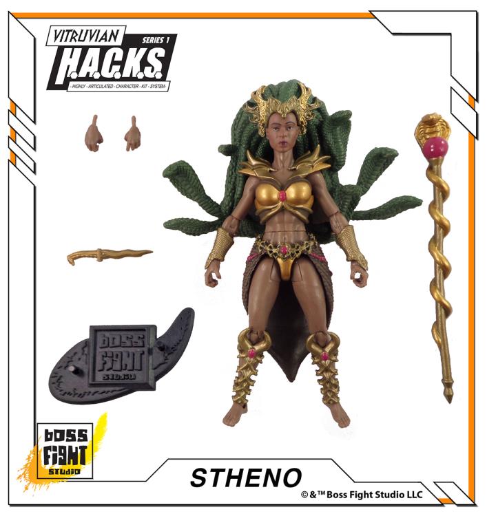 Vitruvian H.A.C.K.S. Wave 02 - Stheno, Eldest Gorgon Sister Gallery Image 3