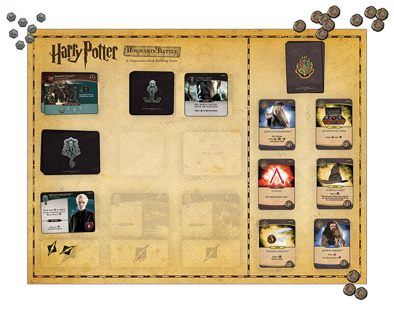 Harry Potter Hogwarts Battle Cooperative Deck Building Game Gallery Image 4