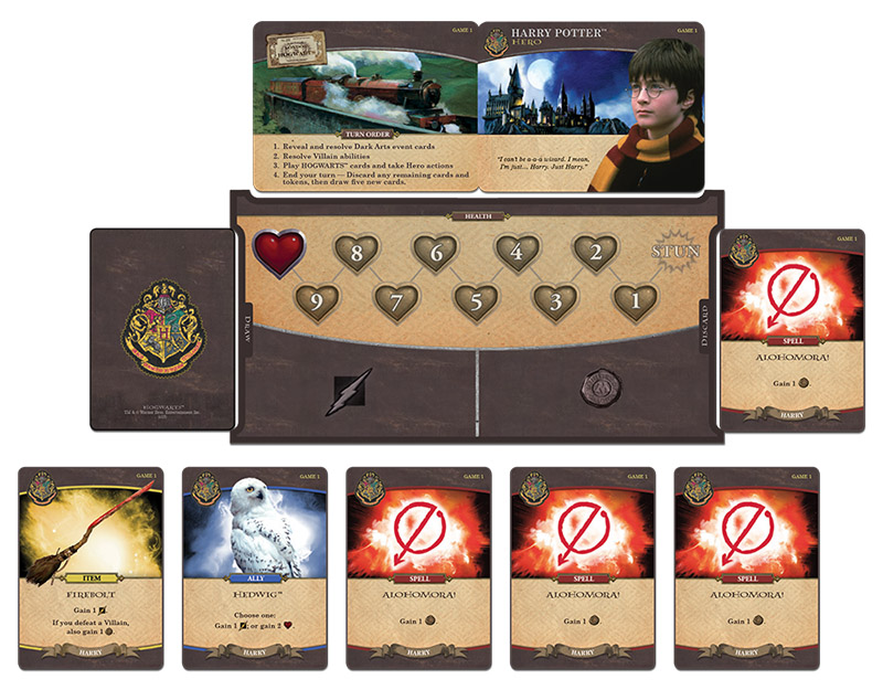 Harry Potter Hogwarts Battle Cooperative Deck Building Game Gallery Image 6