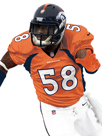 Madden NFL 17 Ultimate Team Series 02 Von Miller (Denver Broncos) Gallery Image 2