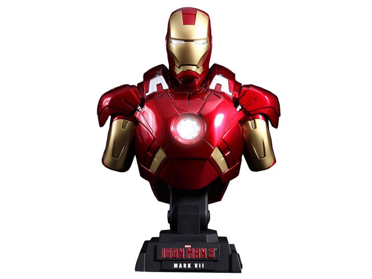 Iron Man 3 HTB13 Mark VII 1/4th Scale LE Collectible Bust Gallery Image 1