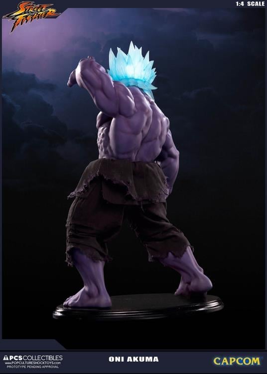 Street Fighter Oni Akuma 1/4 Scale Statue Gallery Image 8